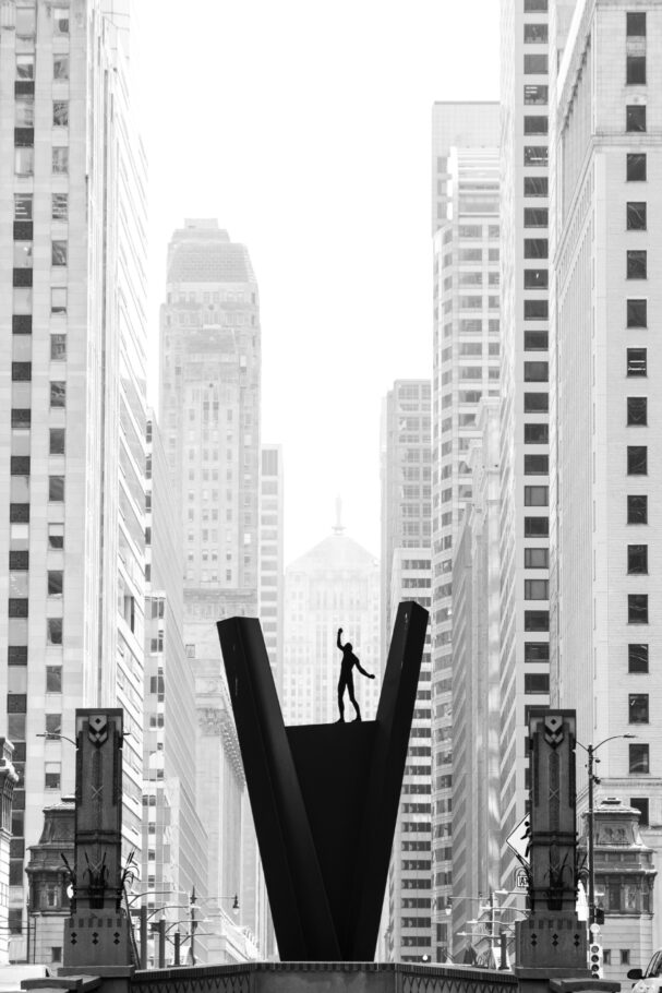 Silhouette I - 26x17" Acrylic Print from the series "Untitled Silhouettes Project"